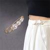 55Pcs Charm for Socks Sweater Shawl Clip Brooch Safe Pin Jewelry Charm Artificial Pearls Rhinestones Brooch Pin
