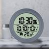 Large Digital Wall Clock with Date Day Temperature Battery Operated Bathroom Clock Shower Clock with Suction Cup Gift