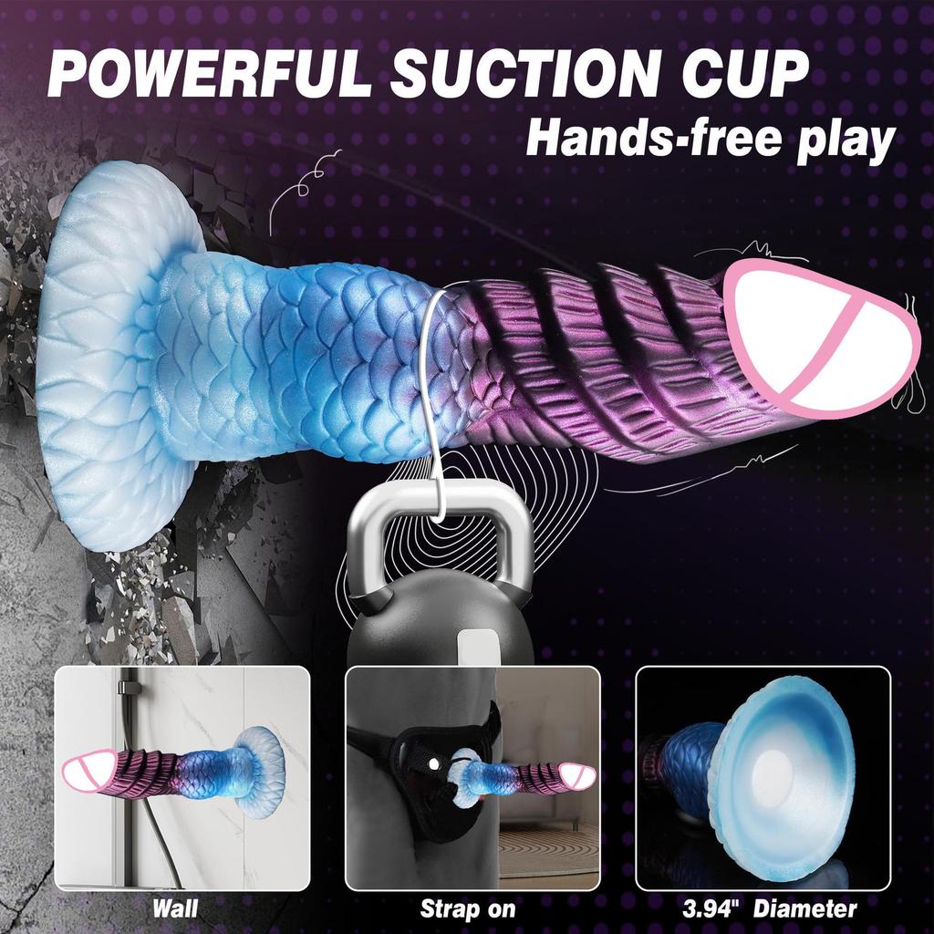 Inflatable Alien Phallus: Expandable Female Couples Toy & Anal Dilator