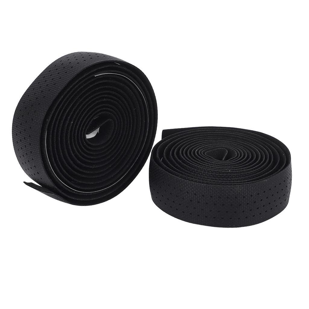 Road Bike Handlebar Tape EVA Anti Slip Shock Absorbing Brthable   Drop Bar Handle Wrap With Bar End Plugs