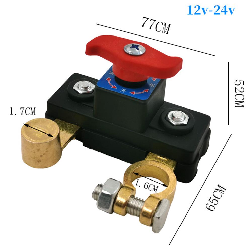 12V Car Battery Cut Off Switch Disconnect Isolator Cut-Off Power Cutoff Switch Car Remote Battery Cut Off Switch For Car Truck