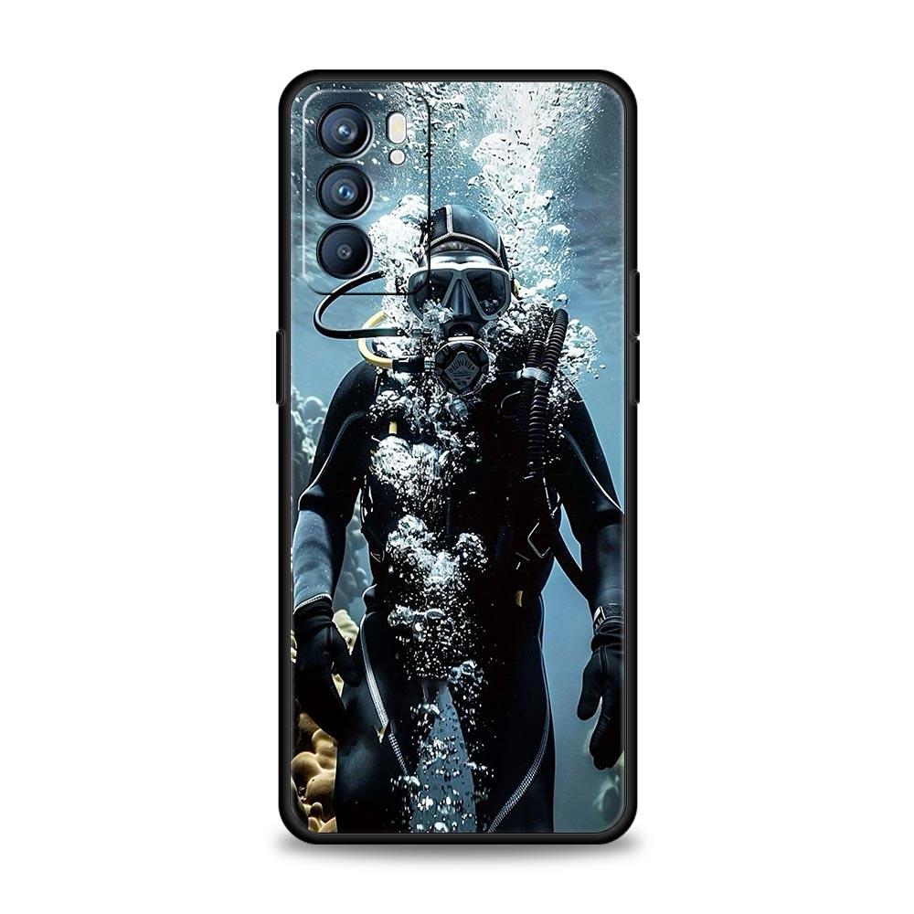 Wodoodporne etui na telefon dla nurka do Oppo Reno13 Reno12 Reno11 F Reno10 Pro A54 5G Find X5 A53 A52 A9 A17 A57 A78 4G A79 A80 A98 Pokrowiec