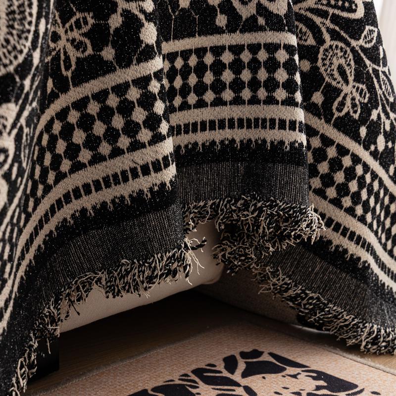 Four Seasons Universal Sofa Towel Straight Row Sofa Cover Towel One Whole Full Cover Cushion Cloth Cover for Summer