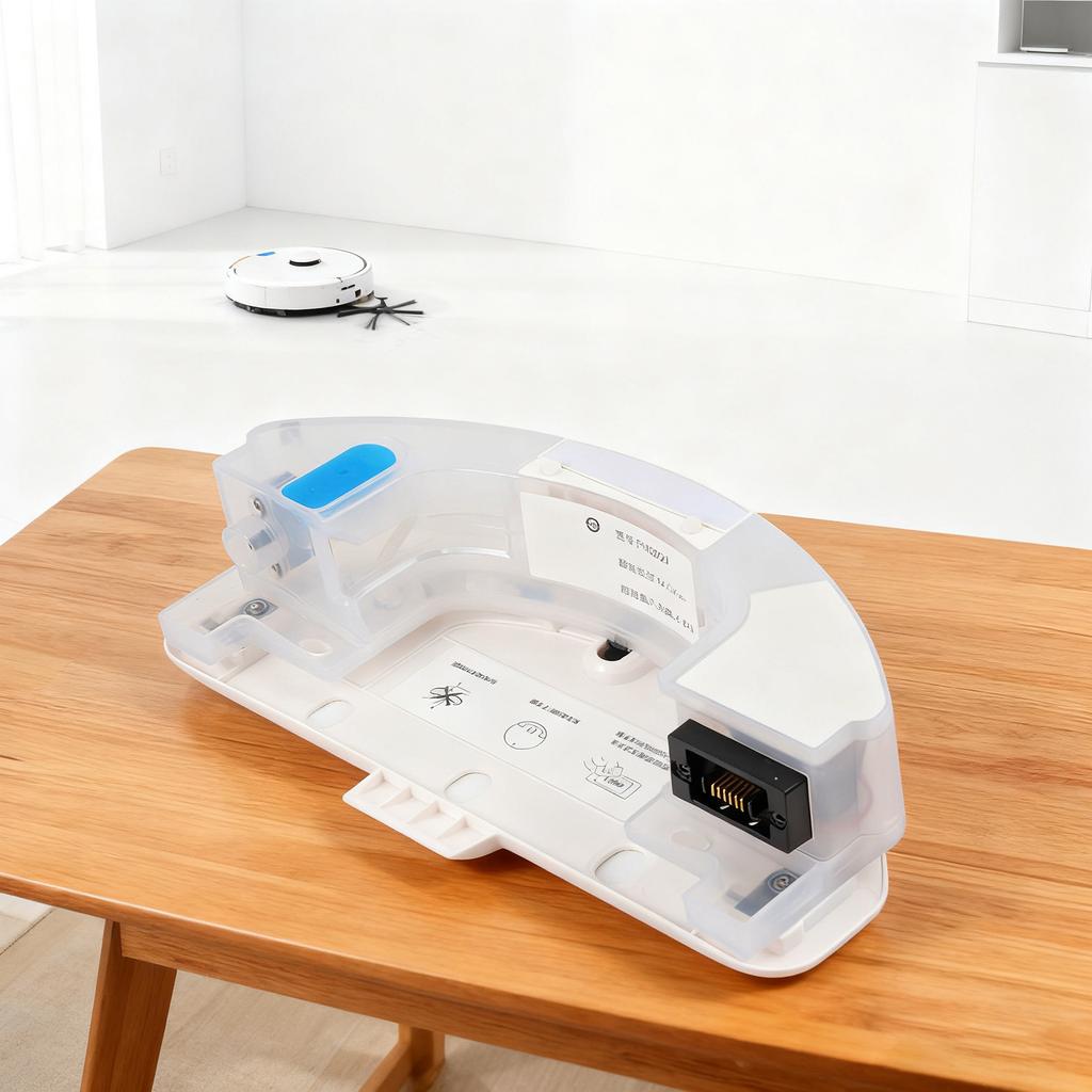 For ECOVACS Robot Mop Water Tank Replacement Water Tank Home Cleaning Black Appliance Convenient Refill Opening