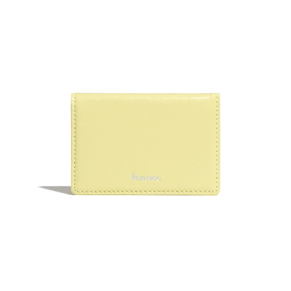 

FENNEC CRINKLE SOFT CARD CASE LEMON