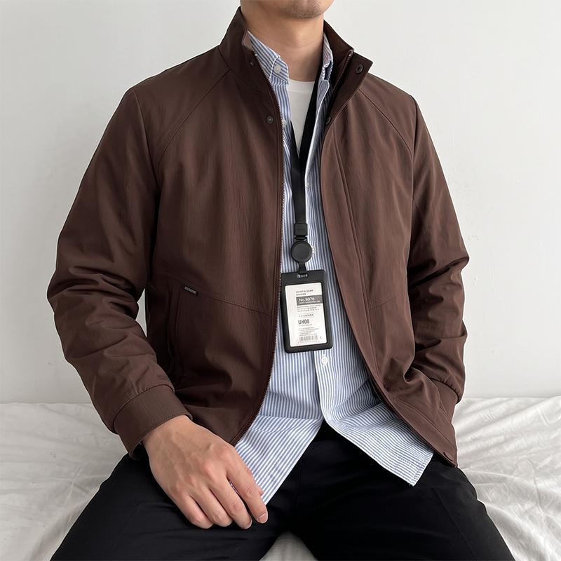 Jacke Herren Freizeit Lockere Jacke Herren Oberteil