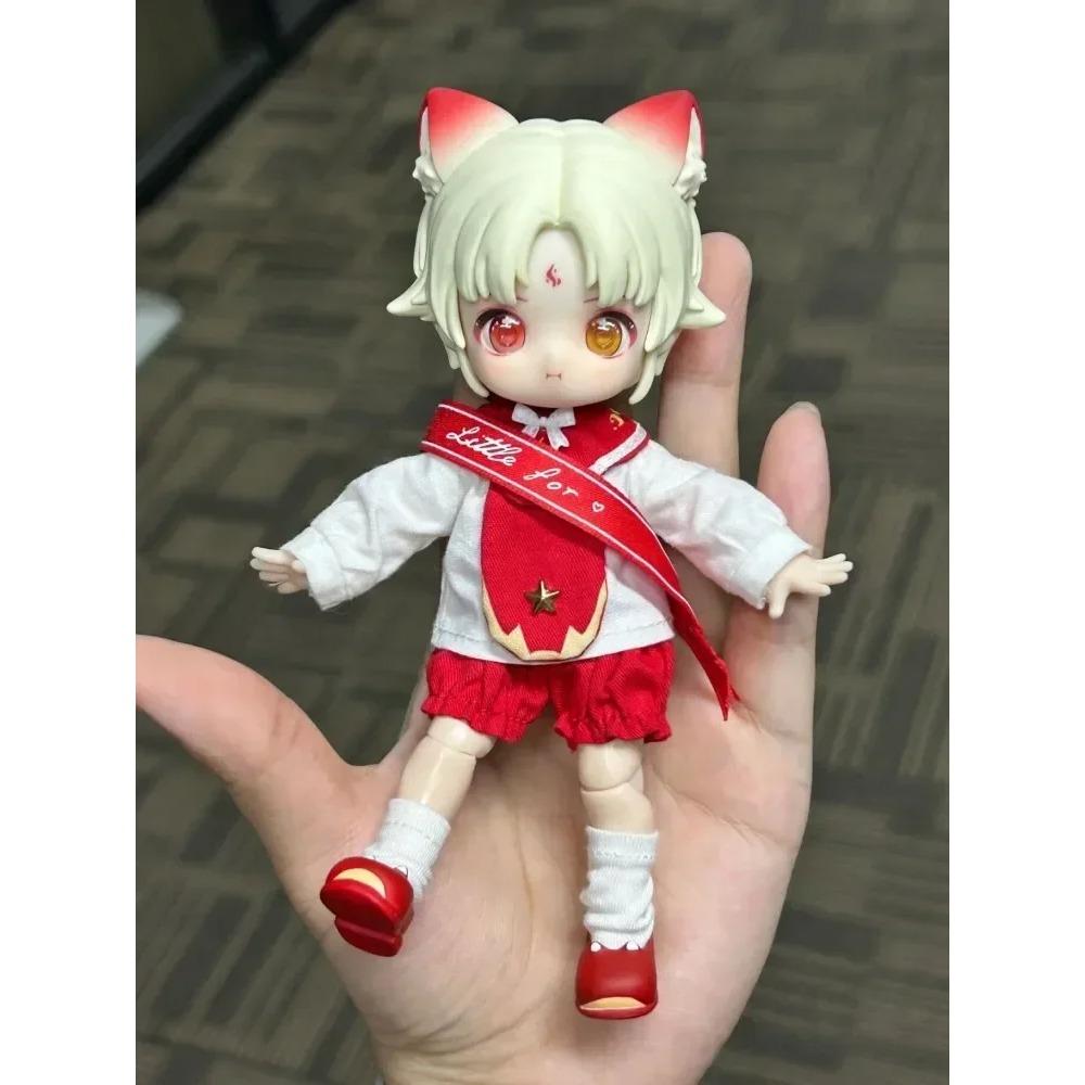 Nagi Jointly Movable Bjd Exchange Student Series Anime Peripheral Action Figure Kawaii Model Garage Kit Children Cute Toy Gift