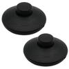 2Pcs Round Foot Reset Button Online Switches Step On Button Control Floor Footswitch Foot Pedal Push Switches Enduring