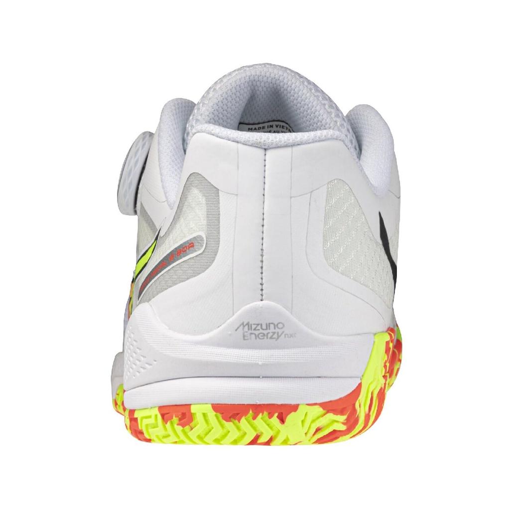MIZUNO Table Tennis Shoes Wave Medal 8 Boa Unisex 28.0 cm 2E White Orange Yellow