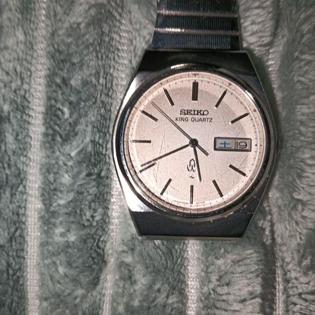 

[USED] 1970s SEIKO KING QUARTZ Wristwatch, Silver
