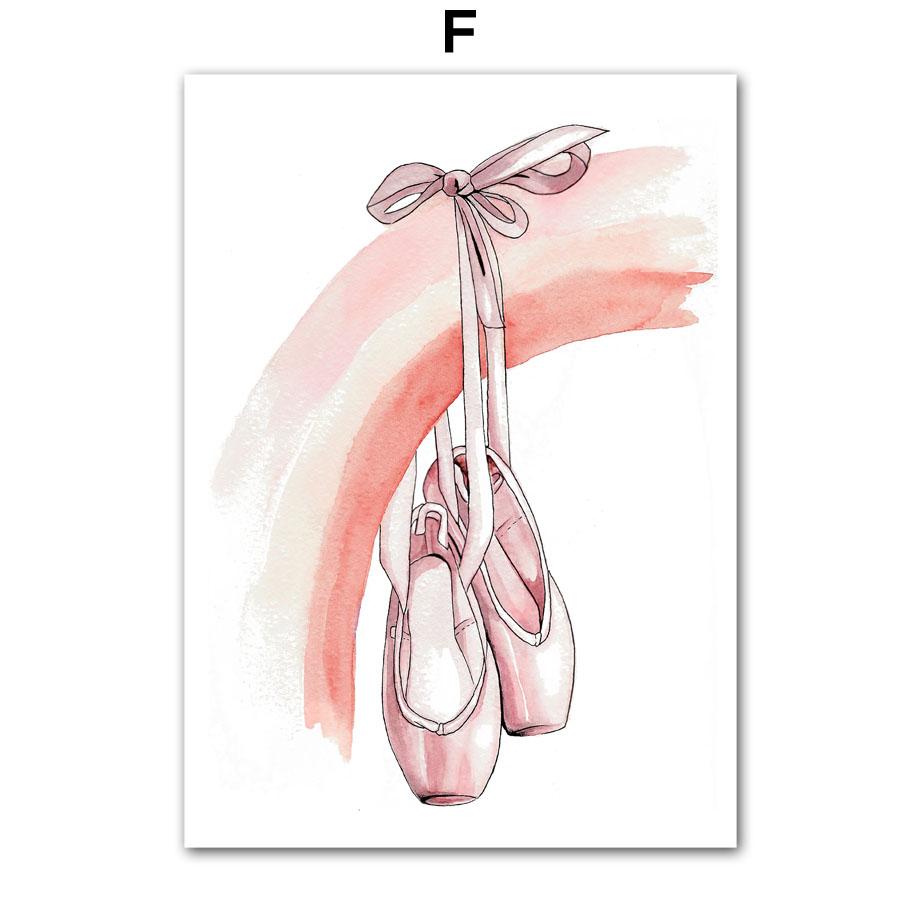 Princess Girl Castle Crown Carriage Magic Wand Wall Art Canvas Painting Cartoon Posters And Prints Pictures Girl Kids Room Decor