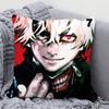 Bilibili Tokyo Ghoul Anime Pillow Case Square Pillow Bedroom Sofa Leisure Comfort Cushion Car Living Room Home Decoration 40X40