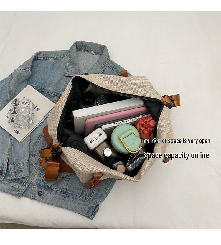 Damen Leichte Umhänge-Sport- und Gymnastiktasche mit großem Fassungsvermögen für Pendler und Yoga