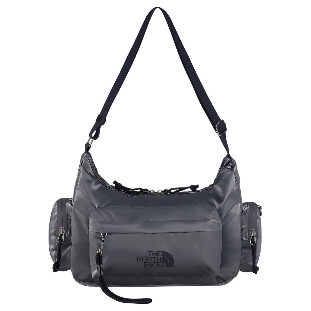 The North Face 3.3L Bonney Brand Logo Zipper Shoulder Bag Outdoor Unisex Bags Silver-Gray NN2PR10K