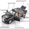 1/20 Scale Phantom Diecast Car Model Toy, Pull Back Toy Vehicle with Sound and Light for Kids Toddler Boys Girls Gift Collection