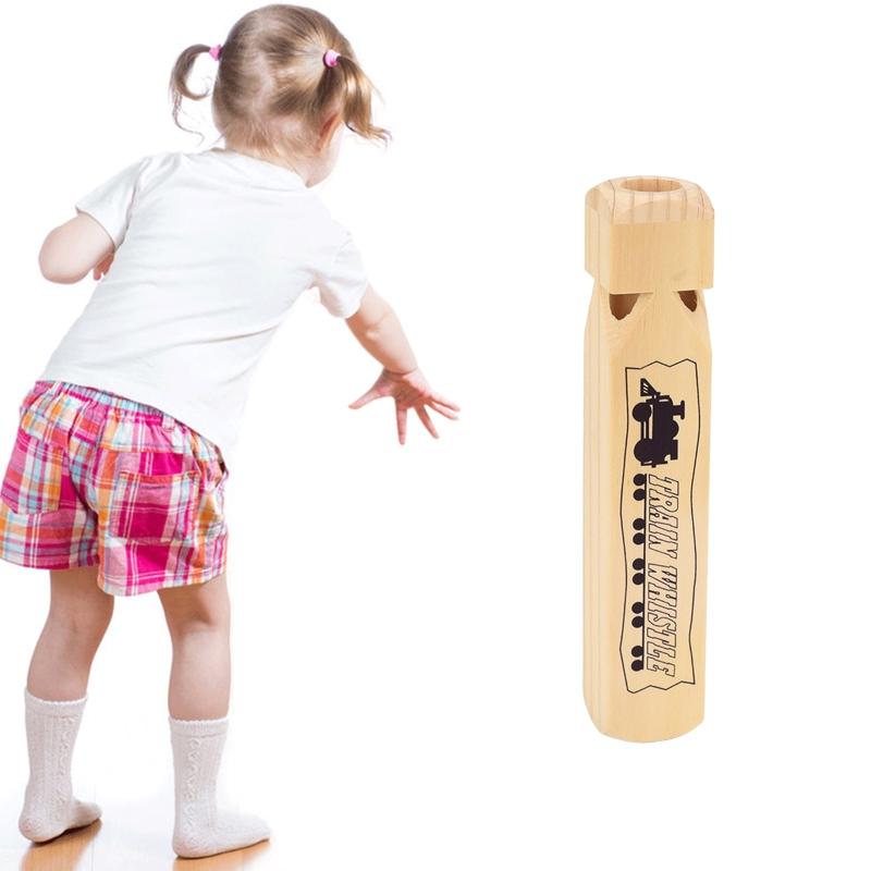 Imitating Whistle Wooden Whistle Sound Warning Steam Train Toy Train Whistle