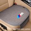 FA6Front/Rear Car Seat Cover Cushion Anti Scratch Protector Pad For BMW M E46 E36 E34 F10 E90 F30 E60 F30 E53 E30 E92 E87 Sticker
