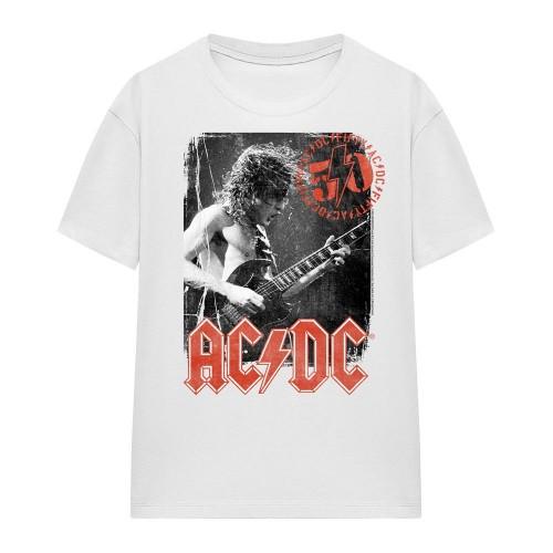 AC/DC Unisex Adult Stamp Poster T-Shirt