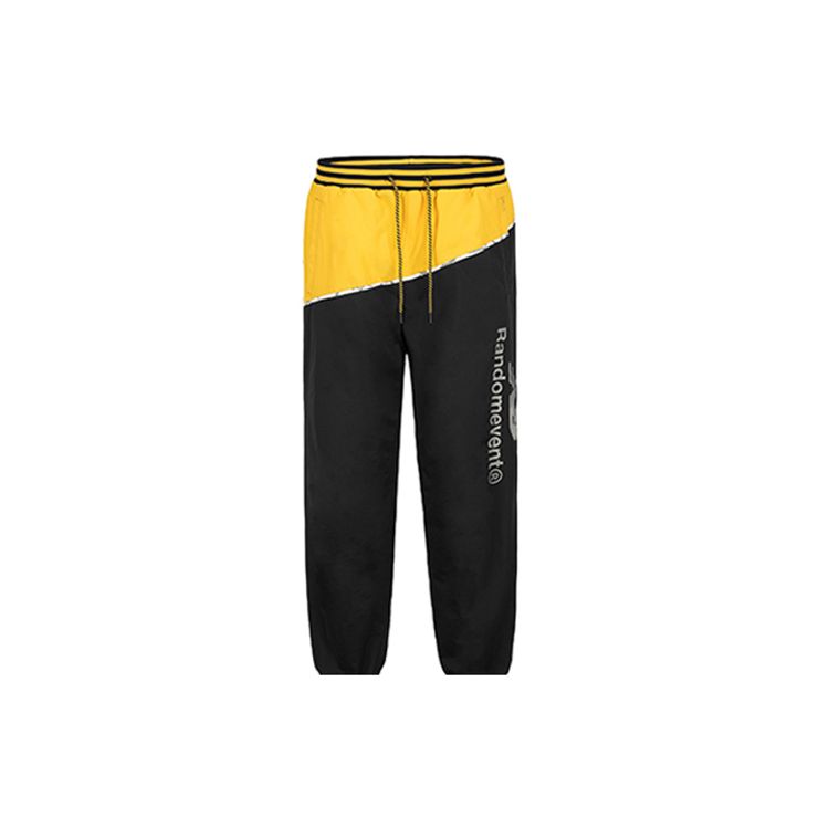 

New Balance Randomevent Rebirth Series Лоскутные повседневные брюки мужские черные NT94N213-MY