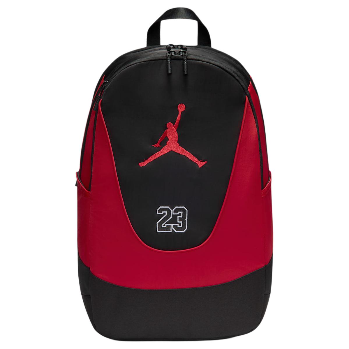 Jordan Nylon Backpack Unisex Black & Red IU5403-010