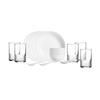 Service de table 20 pièces Luminarc Cristal Gaufré