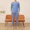 Men's Autumn Winter Thermals Clothes Thick Suits T-Shirts + Pants Undershirts Sets Turtleneck Sweater Tops Blouse For Men