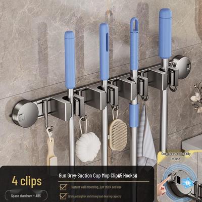 Lijia Saugfuß Wand Mop- & Besenhalter