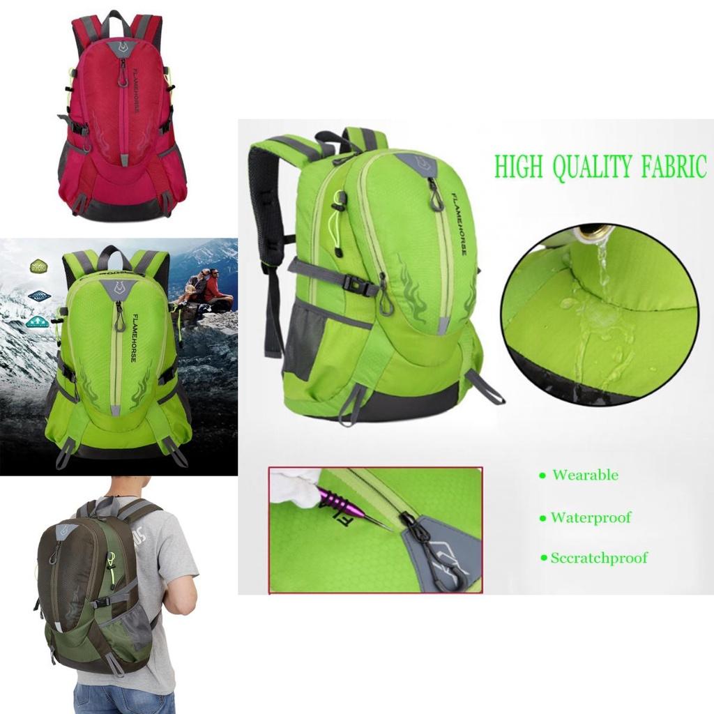 Fashionable Nylon Rucksack For Travel And Hiking With 40l Capacity