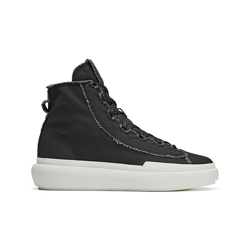 Adidas Y-3 Nizza High Black Off White Unisex Sneakers ID1459