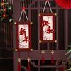 2pcs 2026 Chinese New Year Decoration Pendant Year of The Horse Spring Festival Creative Living Room Door Decoration