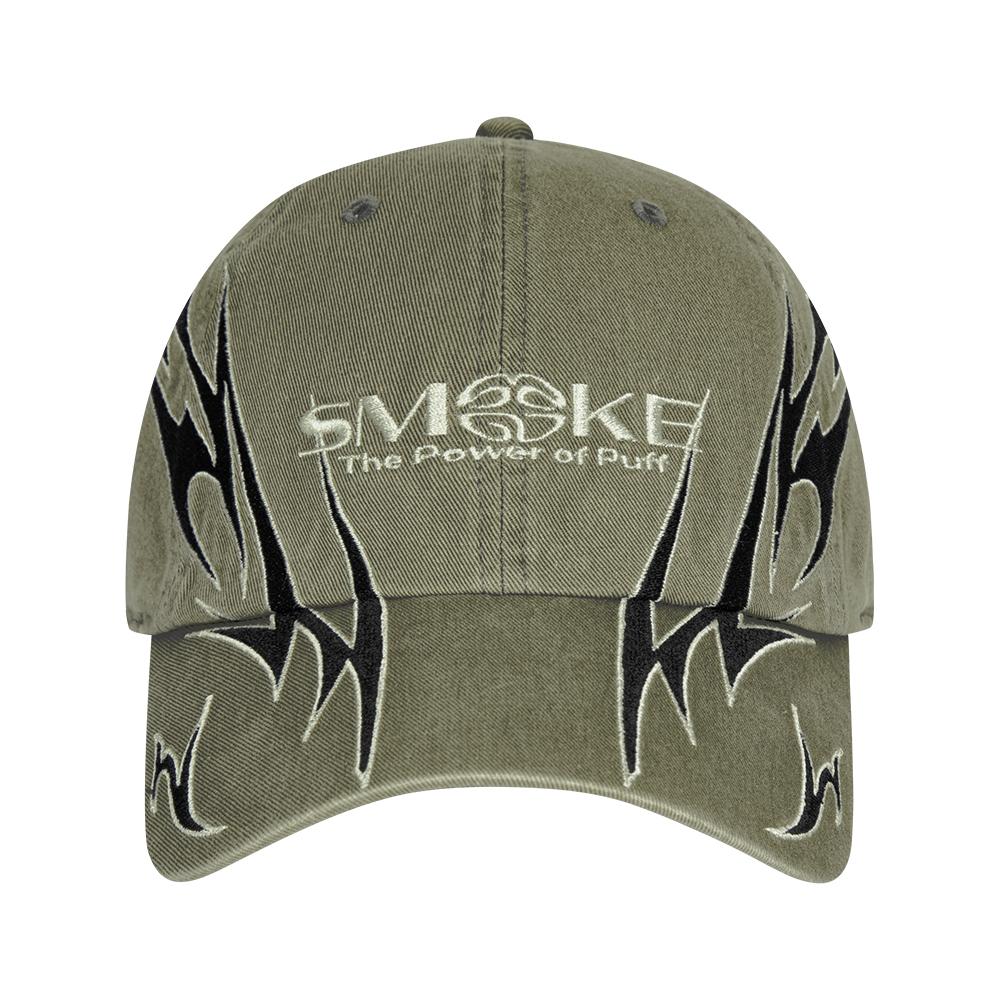 MAHAGRID Smoke Ball Cap Khaki(Mg2Dfmab25A)