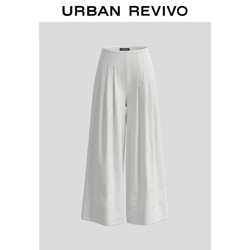 

UR 2025 Women s Simple Casual Wide-Leg Pants XS