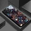 Brilliant Crystal Pattern Tempered Glass Phone Case For iPhone 17 16 15 14 13 12 11 Pro Max 17 Air 7 8 Plus XS X XR Cover