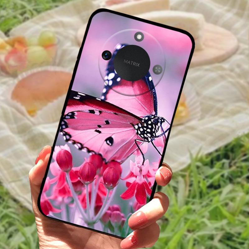 For Honor X9C Smart 5G Case Shookproof Silicone Soft TPU Phone Bumper Cover For Huawei Honor X9C 5G Cartoon Fundas Coque Cases