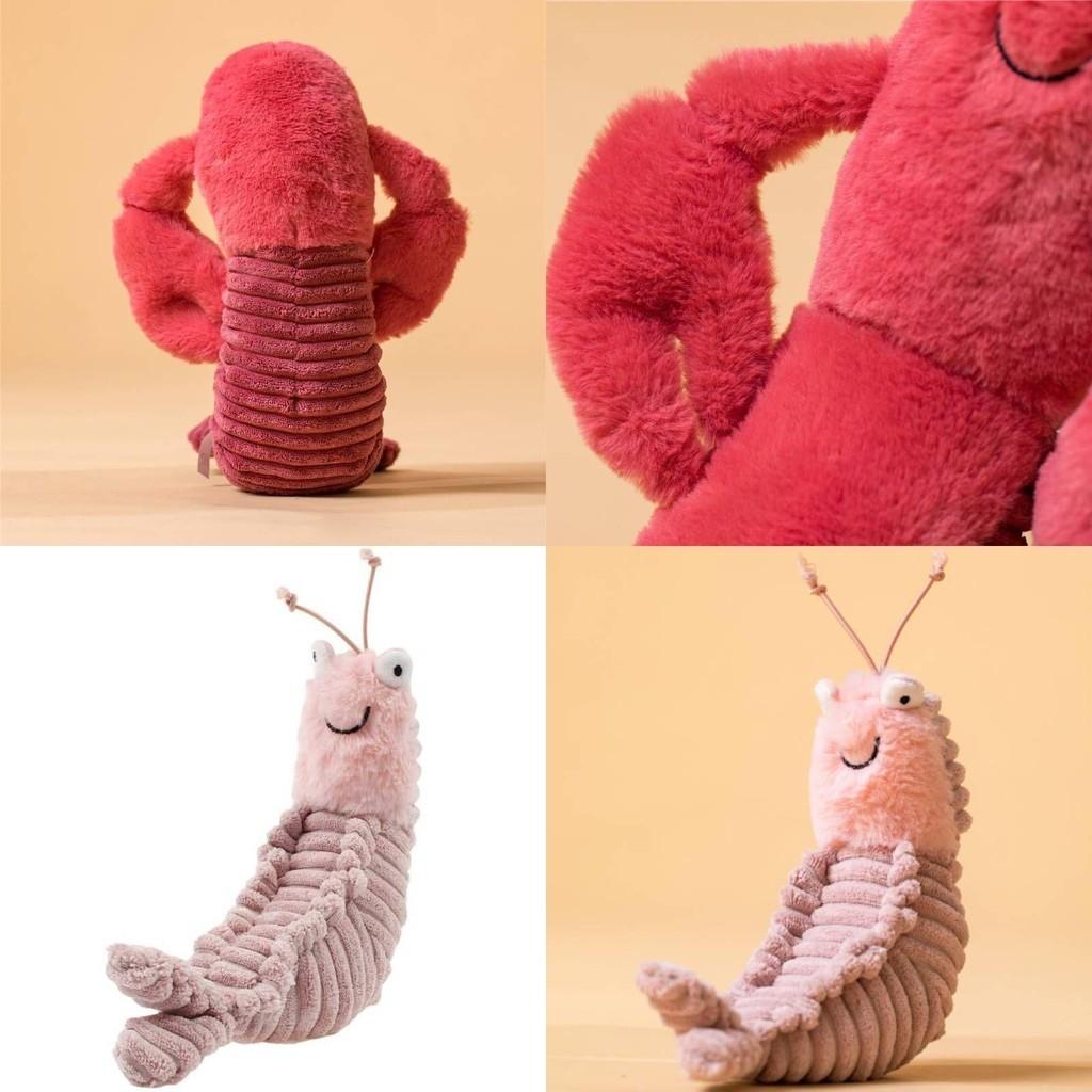 Larry Kreb Shelton Skin Garnele Krabbe Plüschpuppe Für Geburtstagsgeschenke Weich Und Kuschelig 22/26/45cm Tierplüschtiere