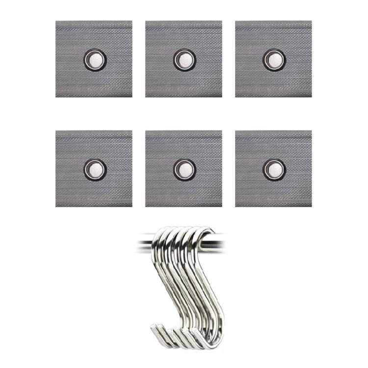 Полосы для окантовки (канты) для направляющих, Крючки для окантовки, Люверсы для окантовки и Края тентов, Люверсы для тентов и Установка