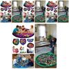 Baby Toy Storage Bag Large Waterproof Play Mat For Travel And Home Organizing
