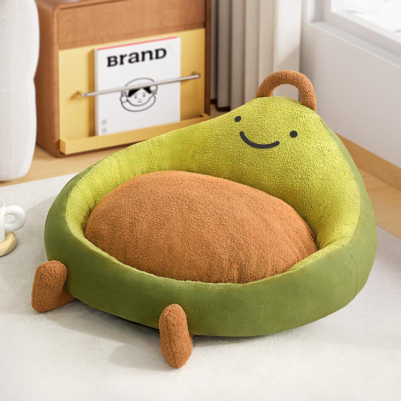 

Year-Round Pet Lounge Mat for Dogs and Cats – Versatile, Comforting Bed for Small Dogs M: 45*45*28cm [For pets up to 10 catty]