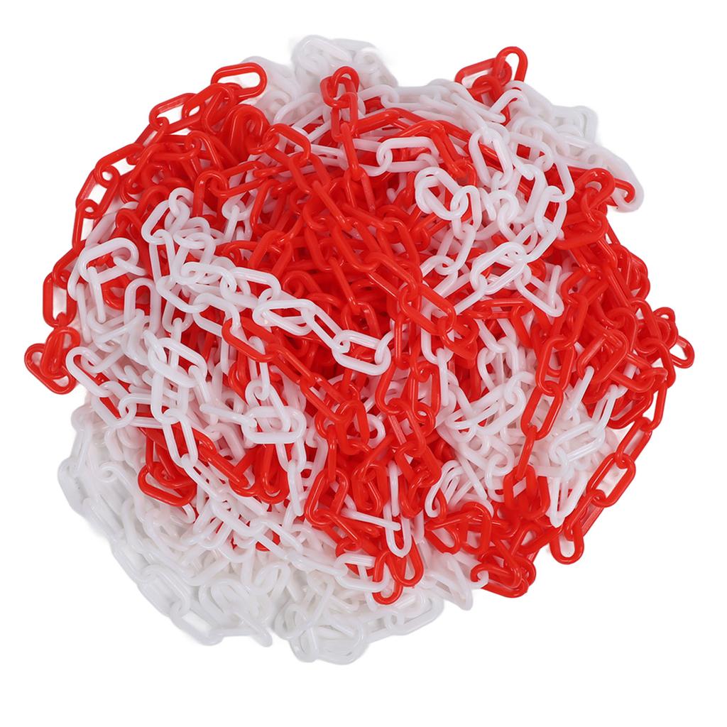 Traffic Chain Cone Pole Contol Safety Barrier PVC Plastic for Constructions Home Road Driveway