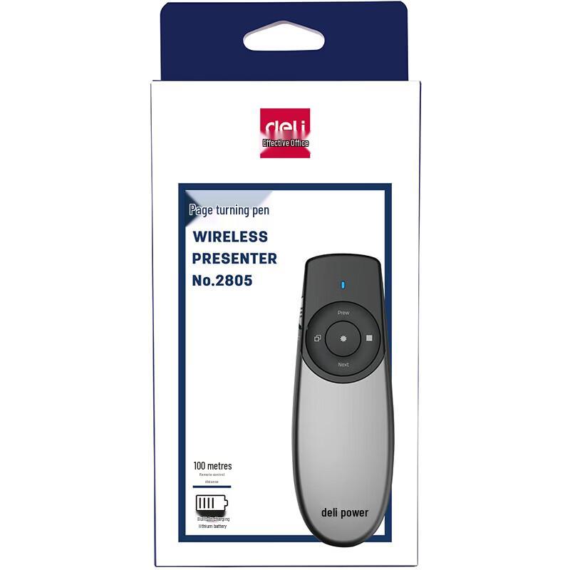 Deli Rechargeable Laser Presenter