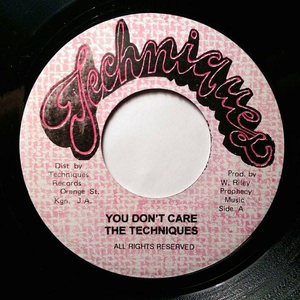 

7inch Record TECHNIQUES - You Don t Care / When You Are Wrong NONE Techniques Japan Reggae, Ska & Dub Used
