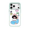 Applicable to Apple 17 mobile phone case, advanced sense 16 replaceable back plate 15promax magnetic mobile phone case, yoga girl