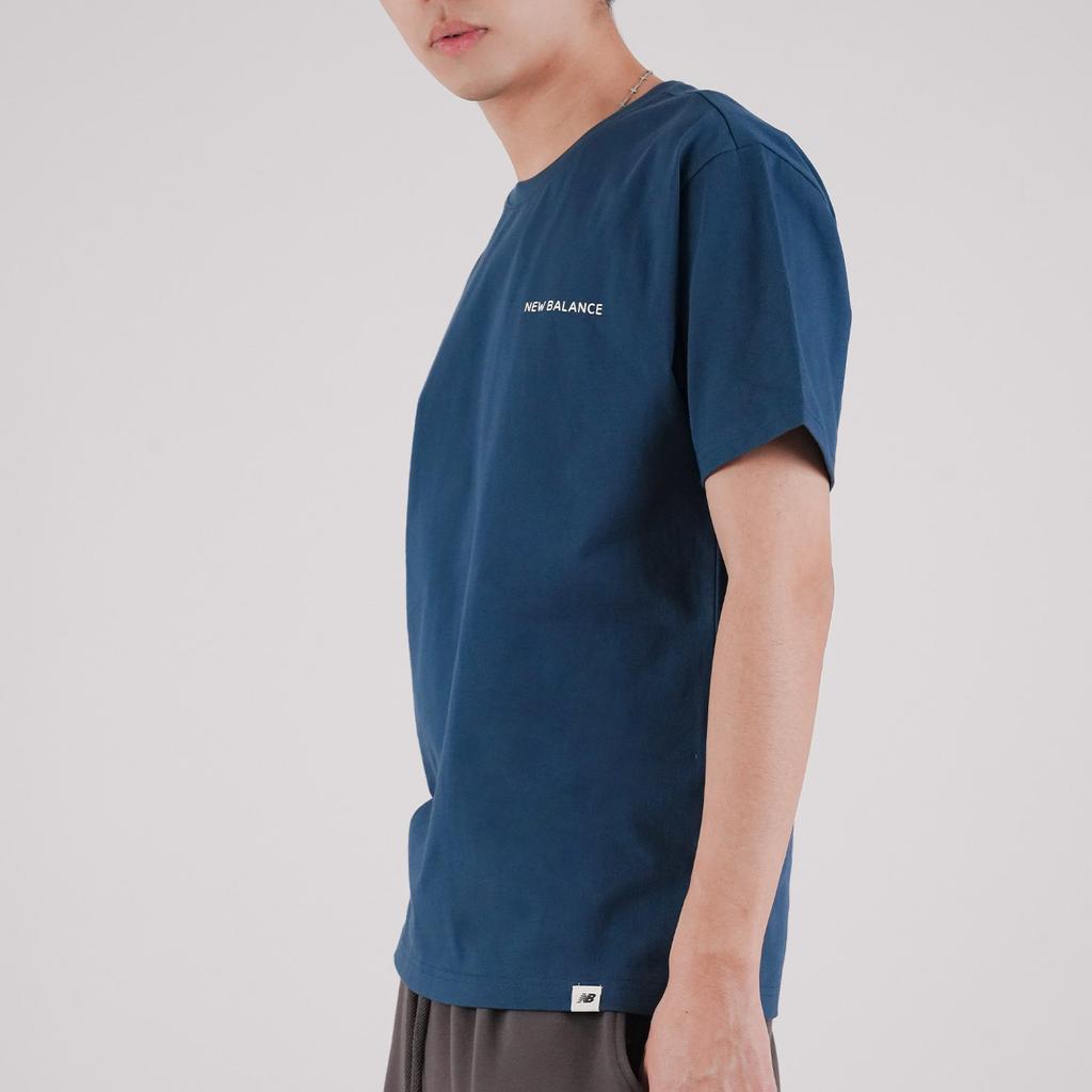 New Balance x Noritake T Shirt Unisex Navy Blue AMT12391-ECL