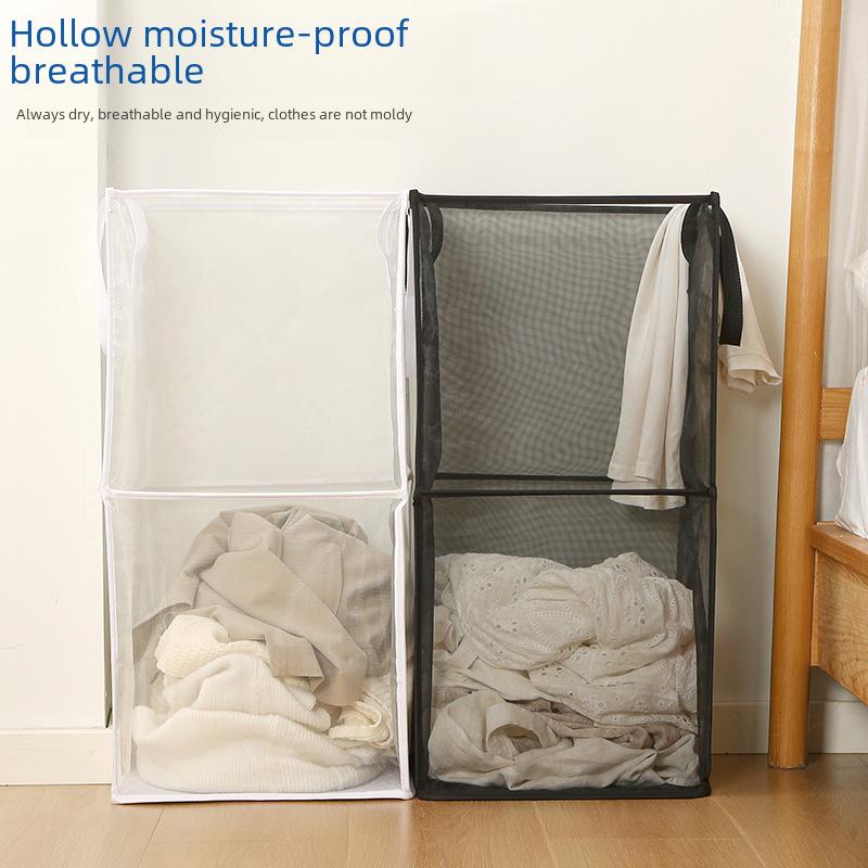 Foldable Multifunctional Laundry Basket for Bathroom