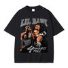 Hip Hop Rapper Lil Baby T Shirt Vintage Graphic Tee Shirt 100% Cotton Short Sleeve Oversized T-shirts Unisex Harajuku 71771