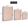Engraved LED Wooden Book Lamp with Eye-Protecting Bluetooth Night Light