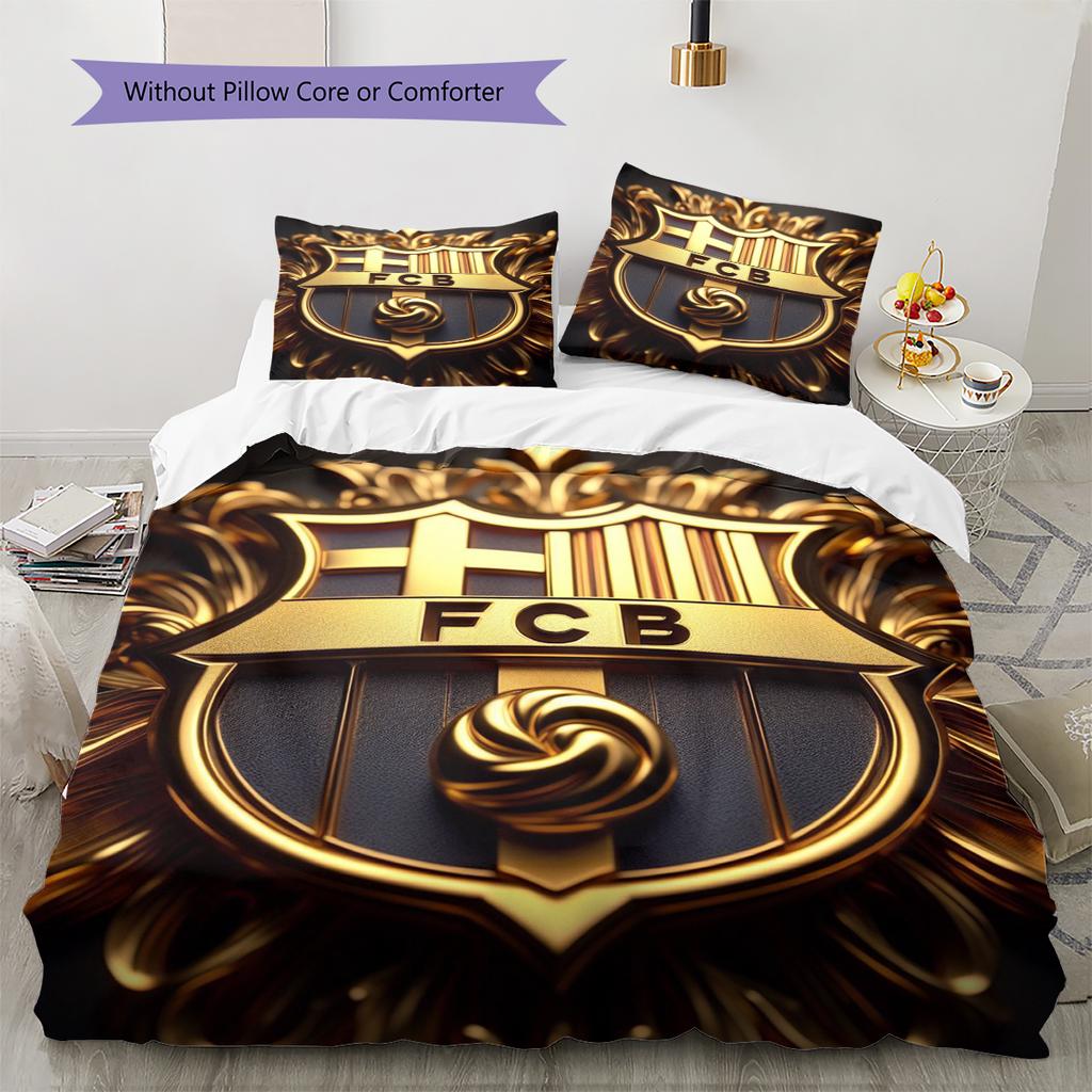 Cartoon Pattern Bedding Quilt Set Quilt Cover Pillowcase Home Decoration Birthday Gift (1 * Duvet Cover + 2 * Pillowcase, Without Core)
