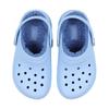 Crocs Classic Lined Clog K Casual Comfort Warm Children's Slippers Blue Stone Children's Style