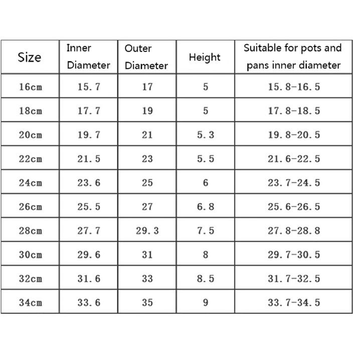 Frying Pan Lid Thicken Stainless Wok Cover Tempered Glass Wok Lid Ergonomic Handle Domestic Steamer Lid Wok Accessories (16-34 Cm) Pot Cover(24cm)