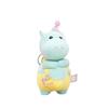 Dinosaur Keychain Cute Cartoon Girl Backpack Decoration Hanging Plush Dolls